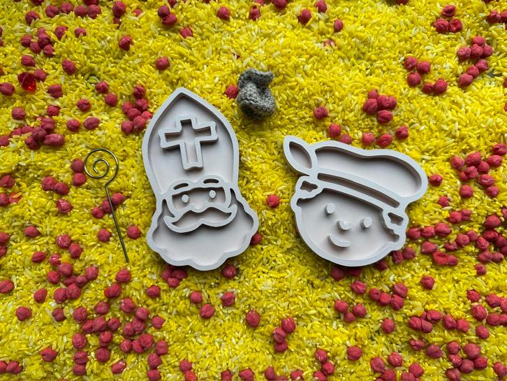 Vulvorm sinterklaas sensorisch spel, Diversen, Sinterklaas, Zo goed als nieuw, Ophalen of Verzenden