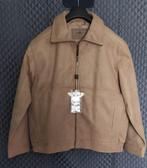 SALE : Voorjaars jack beige suede leder in de maat L :, Ophalen of Verzenden, Nieuw, Maat 52/54 (L), Beige