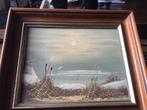 Leuk schilderij.  Zeezicht.  M.Mulder, Ophalen
