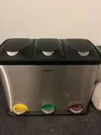 Homra prullenbak 3x15 liter, Huis en Inrichting, Woonaccessoires | Prullenbakken, Ophalen, Gebruikt, Met pedaal, 50 tot 75 cm