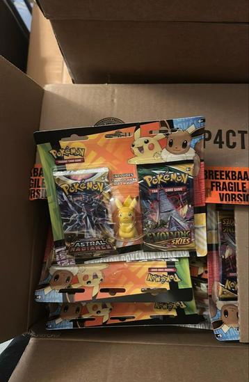 100x Pokémon Evolving Skies blisters beschikbaar voor biedingen