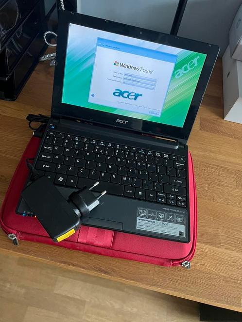 Netbook Acer Aspire One D255, Computers en Software, Windows Laptops, Zo goed als nieuw, 10 inch of minder, HDD, Minder dan 2 Ghz