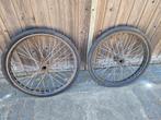 Antieke wielen 26 x 2, Fietsen en Brommers, Gebruikt, Onbekend, Oldtimer, Ophalen