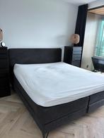 Swiss Sense Boxpring Antraciet, Ophalen, Tweepersoons, Zo goed als nieuw, 180 cm