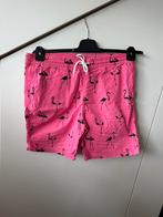 H&M korte broek roze flamingo maat 32, Kleding | Heren, Broeken en Pantalons, Maat 48/50 (M), Ophalen of Verzenden, Roze, Zo goed als nieuw