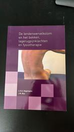 De lendenwervelkom en het bekken, lage rugklachten en fysio, Boeken, Ophalen of Verzenden, Beta, Zo goed als nieuw, HBO