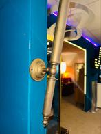 Art Deco groot formaat fakkel wandlamp van messing en hlas, Huis en Inrichting, Lampen | Wandlampen, Ophalen, A, A, A