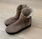 H&M laarsjes beige-zand leer maat 40, nieuw, H&M, Beige, Lage of Enkellaarzen, Nieuw