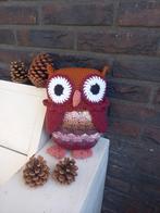 Gehaakte Uil - Nieuw - 24 cm, Ophalen of Verzenden, Nieuw, Overige typen