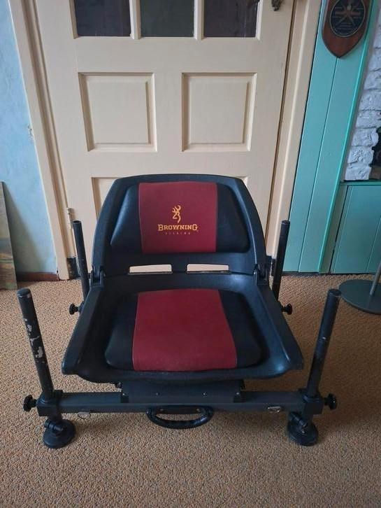 Browning Xitan Roto feeder seat/ compleet/ in mooie staat, Watersport en Boten, Hengelsport | Witvissen, Zo goed als nieuw, Overige typen