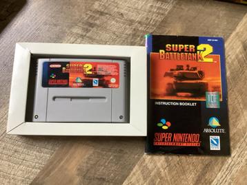 Super Battletank 2 - SNES Compleet beschikbaar voor biedingen