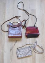 3 dames tassen, Sieraden, Tassen en Uiterlijk, Tassen | Damestassen, Ophalen of Verzenden, Zo goed als nieuw, Schoudertasje