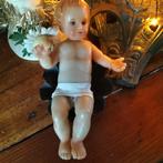 Antieke kerst wassen kindje Jezus., Diversen, Ophalen of Verzenden