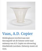 Tincraquele vaas Copier, Antiek en Kunst, Ophalen of Verzenden