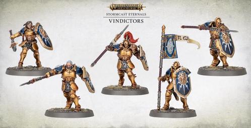 Warhammer Age of Sigmar: Vindictors, Hobby en Vrije tijd, Wargaming, Nieuw, Warhammer, Figuurtje(s), Ophalen of Verzenden