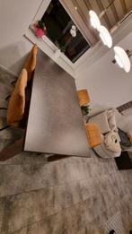 Nette Uitschuifbare Eettafel 90x160cm, Ophalen, 50 tot 100 cm, Zo goed als nieuw, 150 tot 200 cm