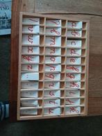 Letterbak ( rode letters )., Ophalen of Verzenden