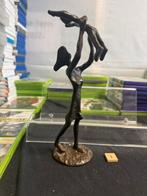 Bronzen beeld van moeder en kind, Antiek en Kunst, Ophalen of Verzenden