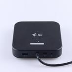 i-tec USB-C Dual Display Docking Station with Power Delivery, Computers en Software, Laptop-opladers, Flex Ltd., Zo goed als nieuw