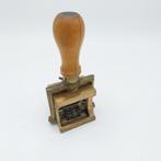 Stempel, Antiek en Kunst, Antiek | Gereedschap en Instrumenten, Ophalen of Verzenden