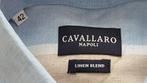Nieuw Cavallaro Napoli overhemd met blauwe kleur maat 42, Nieuw, Halswijdte 41/42 (L), Cavallaro Napoli, Verzenden