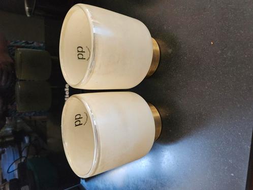 2 Windlichten Pols Potten brons met parelmoerglans, Huis en Inrichting, Woonaccessoires | Kandelaars en Kaarsen, Nieuw, Ophalen