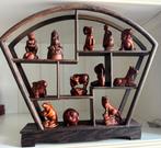 AANBIEDING 12 houten Netsukes van de Chinese dierenriem, Antiek en Kunst, Ophalen of Verzenden
