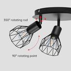 Industriële plafondlamp | modern | Nieuw, Ophalen of Verzenden, Nieuw, Metaal
