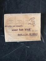 Vintage Stichting Voor het Kind 1957, Ophalen of Verzenden, Los biljet