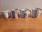 Bekers Wildflower serie vintage servies bloemen jaren 70, Ophalen of Verzenden, Zo goed als nieuw, Overige stijlen, Kop(pen) en/of Schotel(s)