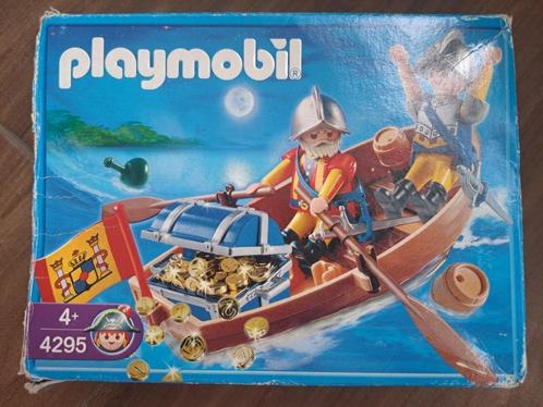 Playmobil piratenbootje 4295, Kinderen en Baby's, Speelgoed | Playmobil, Zo goed als nieuw, Complete set, Ophalen of Verzenden