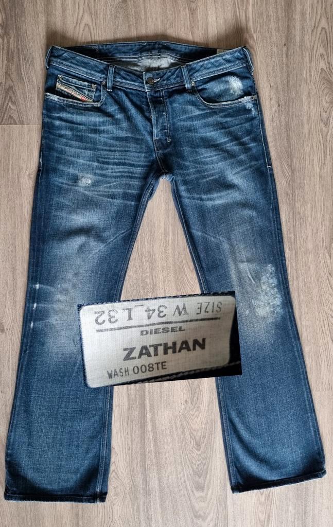 Diesel ZATHAN W34 L32 * 34x32 #Vintage #Bootcut #D2907, Kleding | Heren, Spijkerbroeken en Jeans, Zo goed als nieuw, W33 - W34 (confectie 48/50)