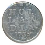 Holland 2 Stuiver 1775, Vóór koninkrijk, Zilver, Losse munt, Overige waardes