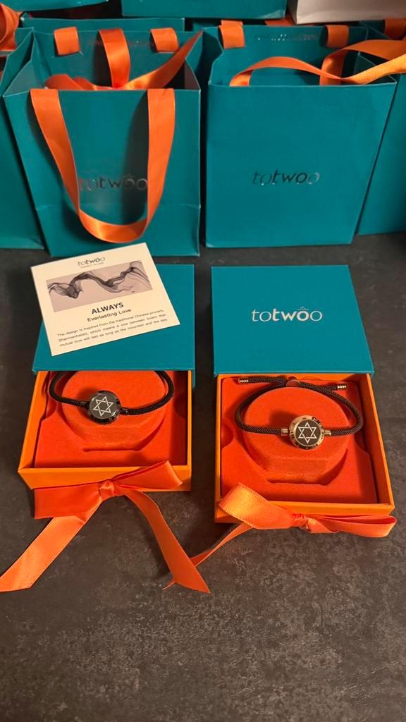 LoveBracelets voor kerst [Met app en touchfunctie], Sieraden, Tassen en Uiterlijk, Armbanden, Zo goed als nieuw, Staal, Ophalen of Verzenden