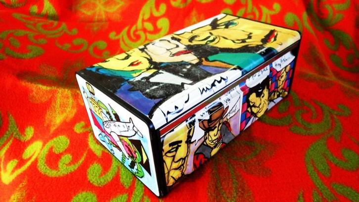 * Herman Brood* broodtrommel., Antiek en Kunst, Curiosa en Brocante, Ophalen of Verzenden