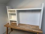 Micke bureau opbouwdeel - extra opbergruimte!, Ophalen, Kunststof, 70 tot 120 cm, Zo goed als nieuw