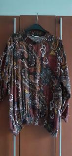 Zhenzi  top- blouse maat xl = 48-52, Kleding | Dames, Grote Maten, Zhenzi, Bruin, Blouse of Tuniek, Ophalen of Verzenden