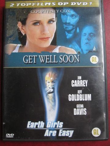 Get Well Soon + Earth Girls are Easy (2 films op 1 DVD) beschikbaar voor biedingen