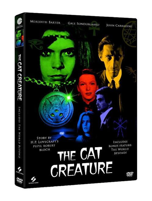 The Cat Creature (1973) Lovecraftian, John Carradine!, Cd's en Dvd's, Dvd's | Horror, Nieuw in verpakking, Overige genres, Vanaf 16 jaar