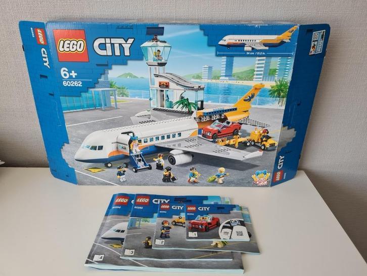 Lego City Passagiersvliegtuig 60262, Kinderen en Baby's, Speelgoed | Duplo en Lego, Zo goed als nieuw, Lego, Complete set, Ophalen of Verzenden
