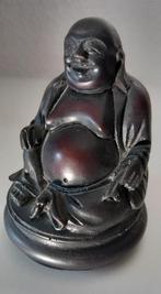 Lachende boeddha van hout, Ophalen of Verzenden, Zo goed als nieuw