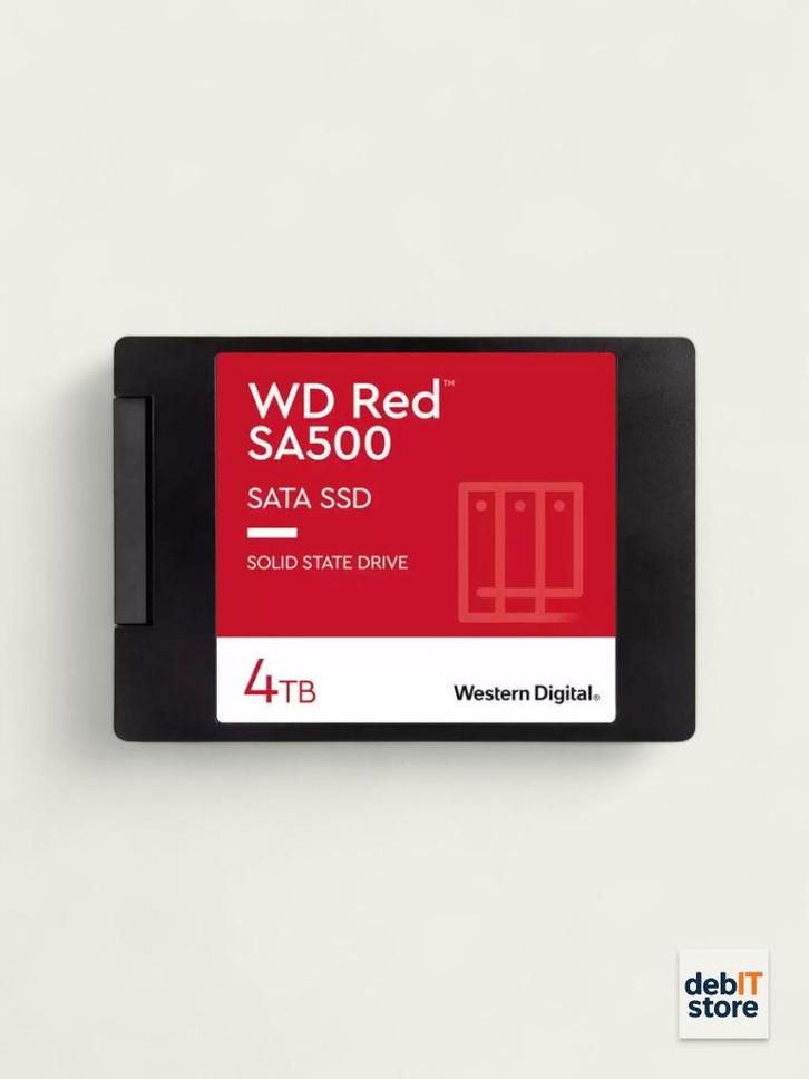 WD Red SA500 4tb SSD, Computers en Software, Harde schijven, Zo goed als nieuw, SSD, SATA, Ophalen of Verzenden