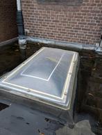 Dakkoepel dubbelzijdig 74x136cm - Gebruikt, Doe-het-zelf en Verbouw, Glas en Ramen, Ophalen, Gebruikt, Minder dan 80 cm, 120 tot 160 cm