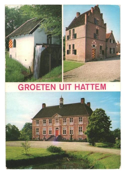 41699	Hattem	Molencaten	Leuke oude kaart	Onbeschreven, Verzamelen, Ansichtkaarten | Nederland, Ongelopen, Gelderland, Ophalen of Verzenden
