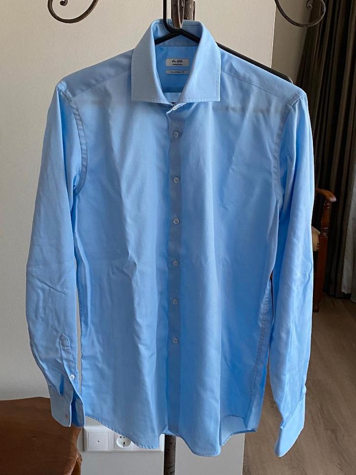 Overhemd. Van Gils. Maat S. Als nieuw., Kleding | Heren, Overhemden, Zo goed als nieuw, Halswijdte 38 (S) of kleiner, Blauw, Ophalen of Verzenden