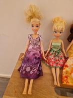 Rapunzel, Tinkerbel, Belle, Anna & Olaf. Zie beschrijving, Ophalen of Verzenden, Zo goed als nieuw, Pop