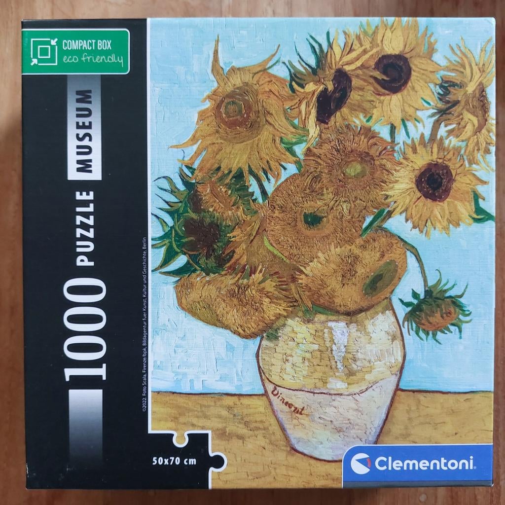 Puzzel Van Gogh - Zonnebloemen, Ophalen, 500 t/m 1500 stukjes