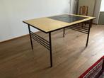 Industriële Stalen Tafel op Wielen - Uniek!, Ophalen, Gebruikt, Rechthoekig, 50 tot 100 cm