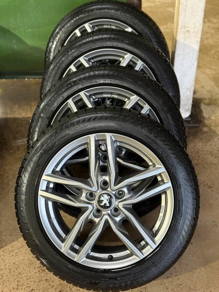 Peugeot Winterbanden met Velgen - Set van 4, Auto-onderdelen, Banden en Velgen, Banden en Velgen, Winterbanden, 16 inch, 205 mm