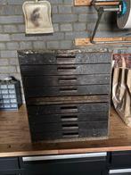 Vintage Metalen Ladekast, Ophalen, Gebruikt